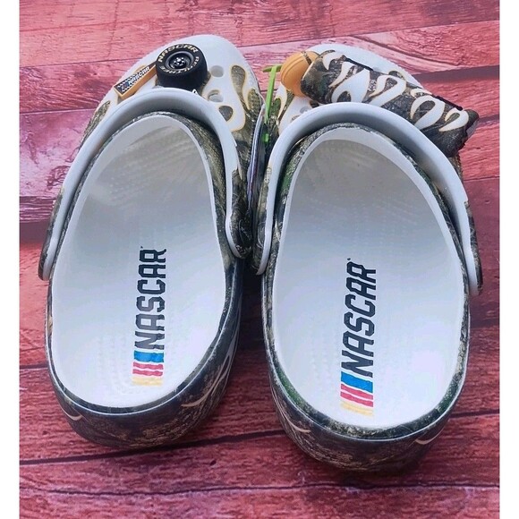 Crocs x Nascar Realtree Classic Clog Mens Size 10 Jibbitz NEW - Picture 4 of 6